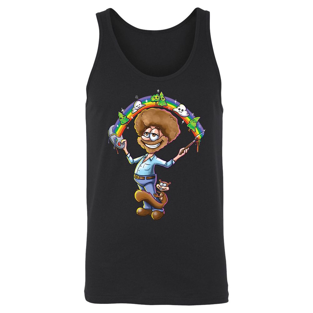Unisex Jersey Tank - PPD4C5QE - Black - 1