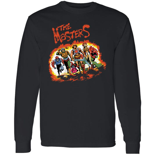 Long Sleeve T-Shirt - LG362AZH - Black - 1