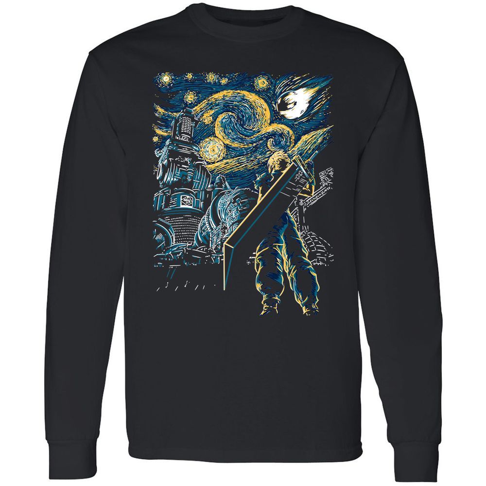 Long Sleeve T-Shirt - QUKV4Z51 - Black - 1