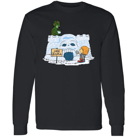 Long Sleeve T-Shirt - 3APBZ67B - Black - 1