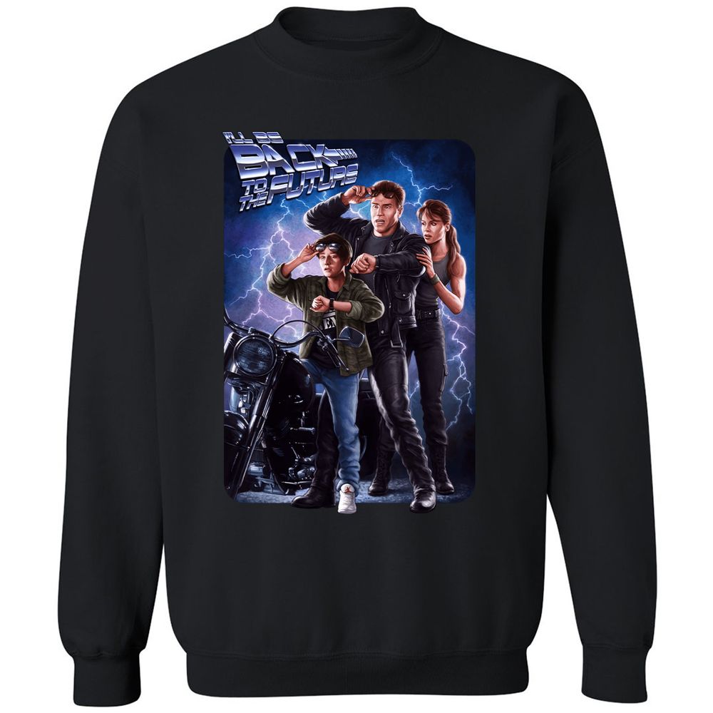 Classic Unisex Sweatshirt - SYL43WUB - Black - 1