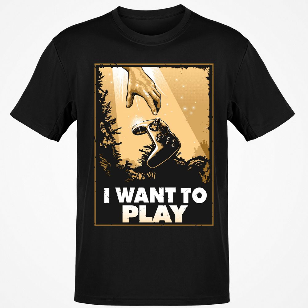 Classic Unisex T-Shirt - E7CL8MY7 - Black - 1