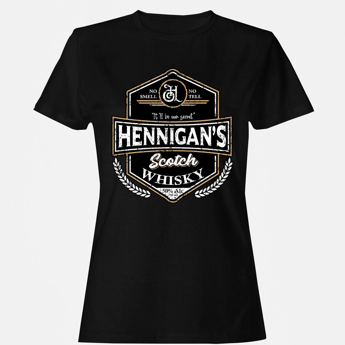 Women's T-Shirt - K5ZS2NVV - Black - 1