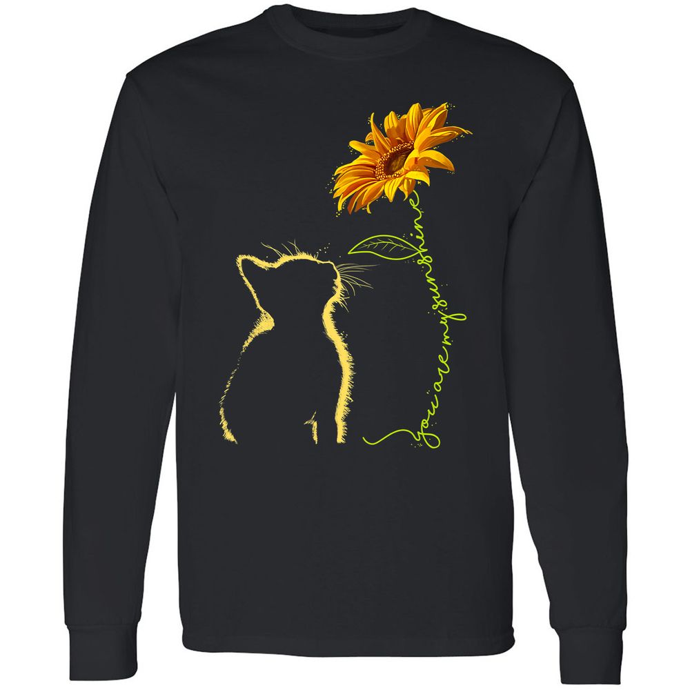 Long Sleeve T-Shirt - Q29ZRF7G - Black - 1