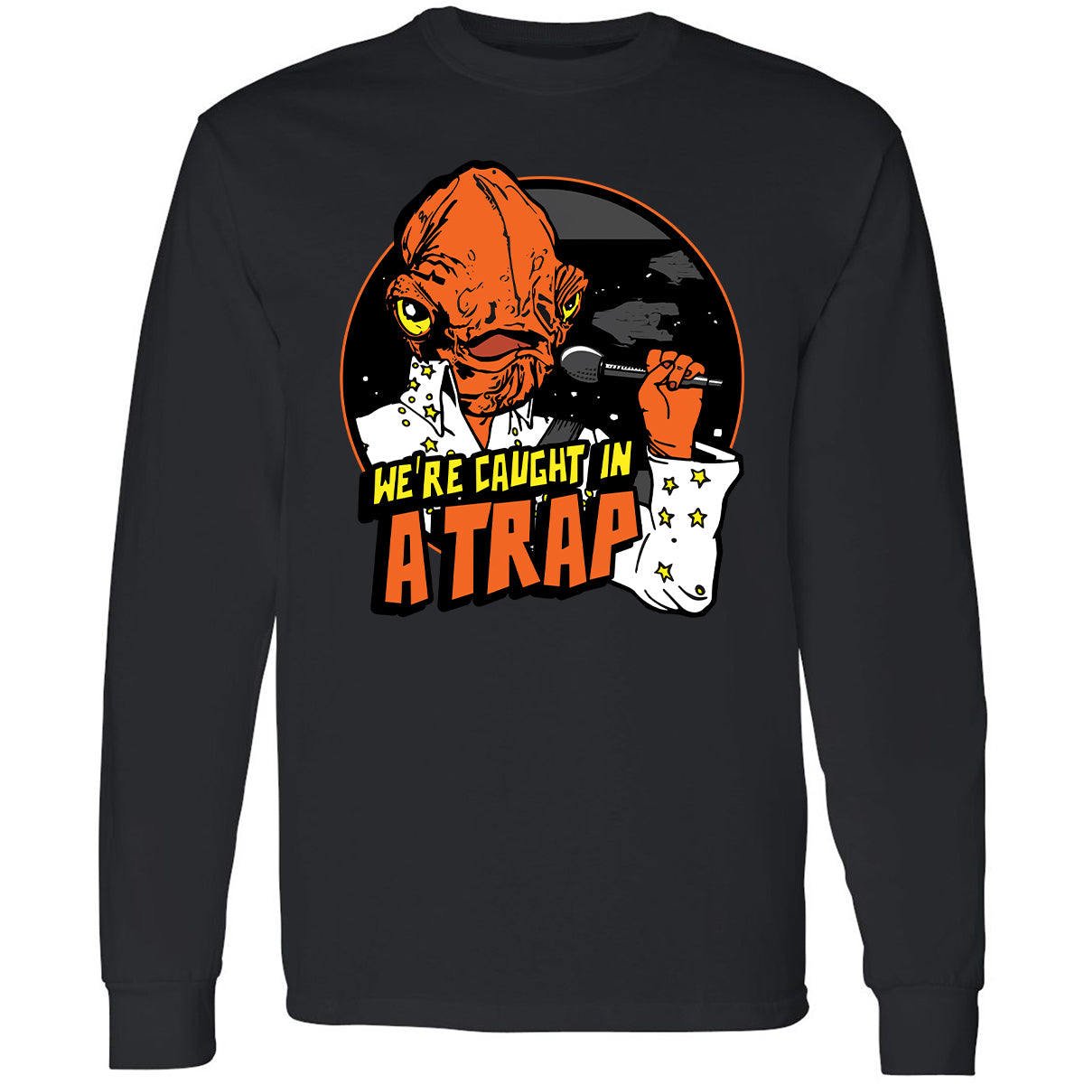 Long Sleeve T-Shirt - 947HM86X - Black - 1