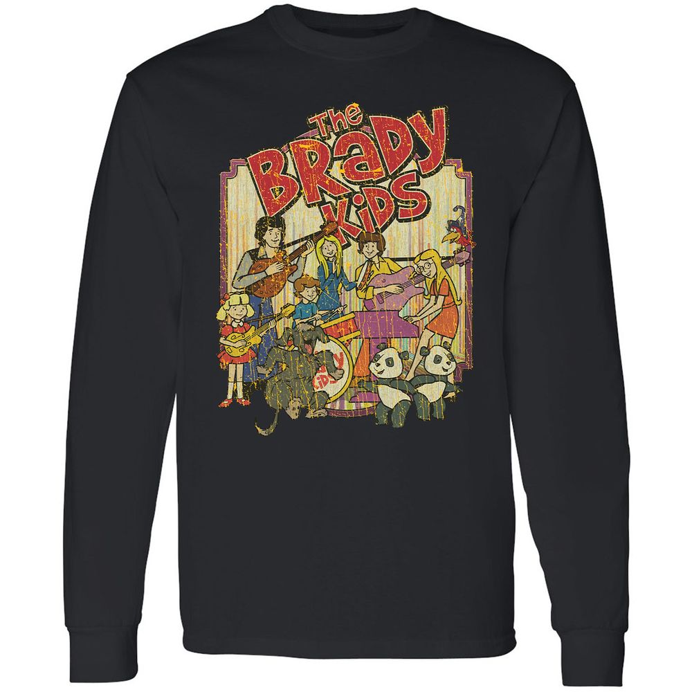 Long Sleeve T-Shirt - Q71K1L57 - Black - 1