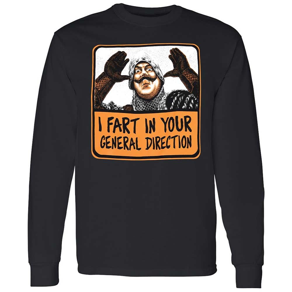 Long Sleeve T-Shirt - 82XCWHND - Black - 1