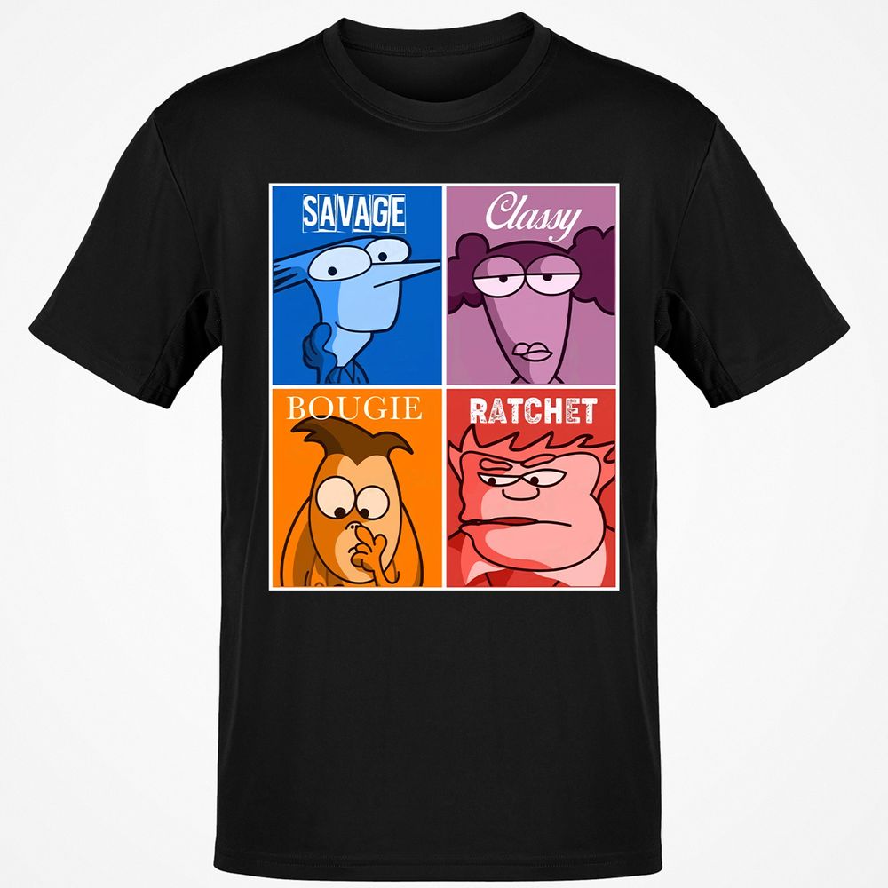Classic Unisex T-Shirt - 69N15CW7 - Black - 1