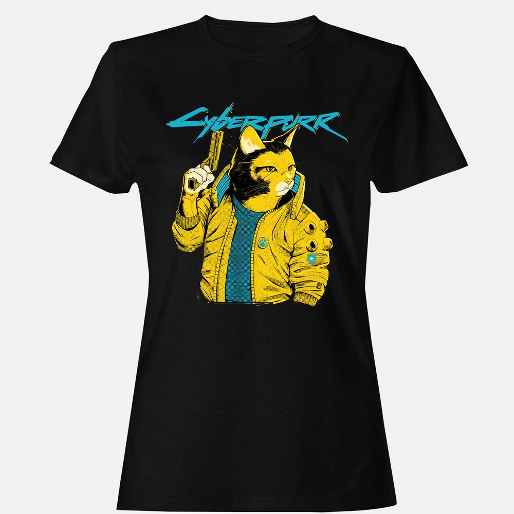 Women's T-Shirt - A5VPJGCM - Black - 1