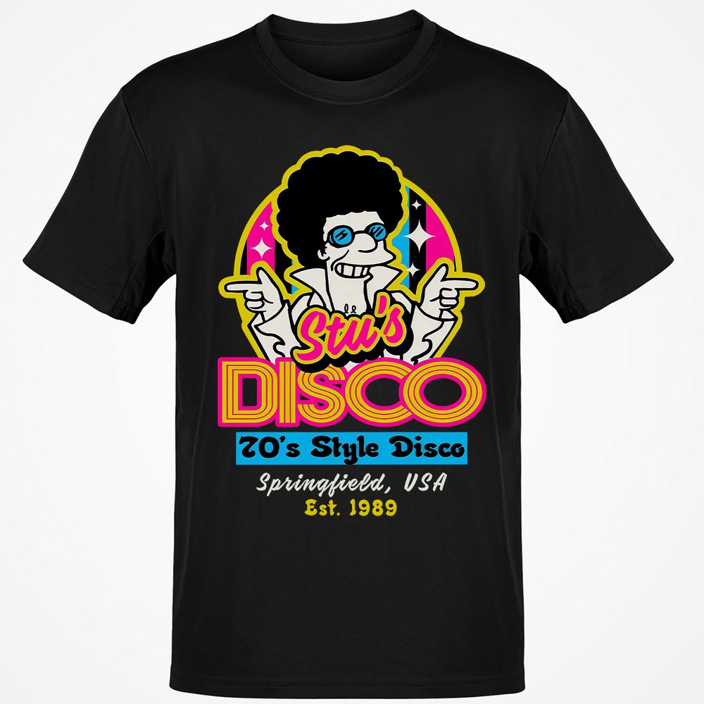 Classic Unisex T-Shirt - 2RRNGX53 - Black - 1