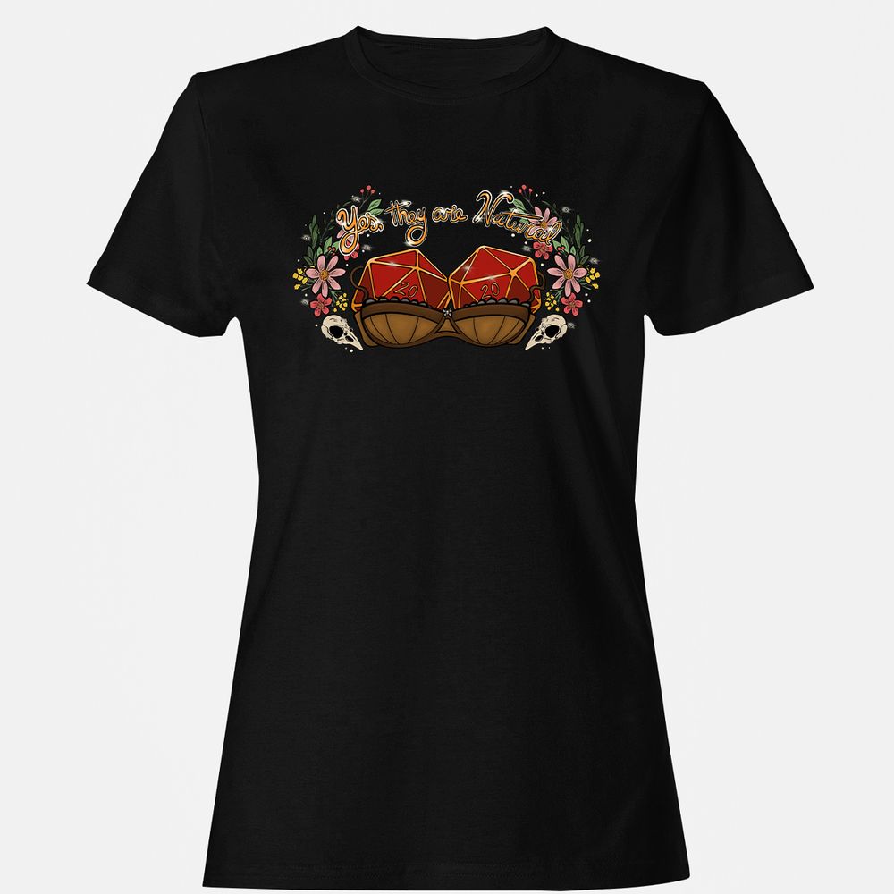 Women's T-Shirt - KEFKTVR6 - Black - 1