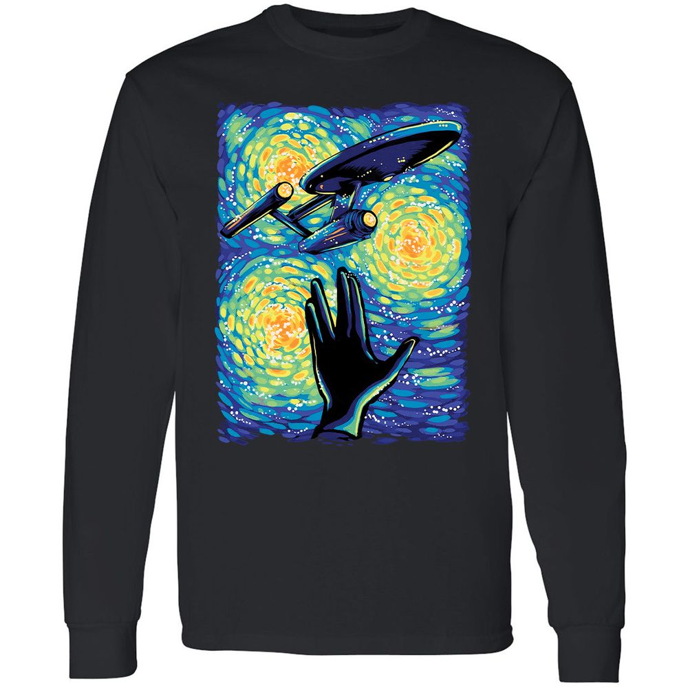 Long Sleeve T-Shirt - TS3G9UTM - Black - 1