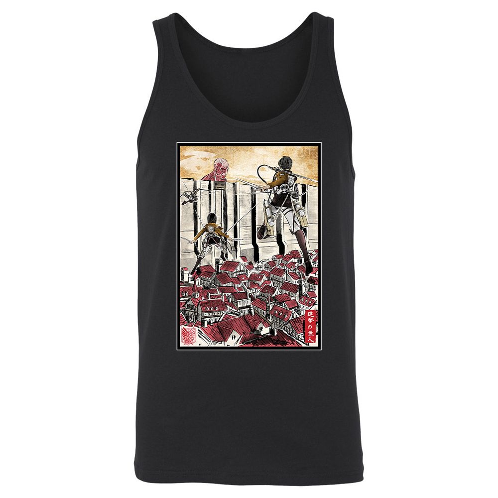 Unisex Jersey Tank - 17X46A1Q - Black - 1