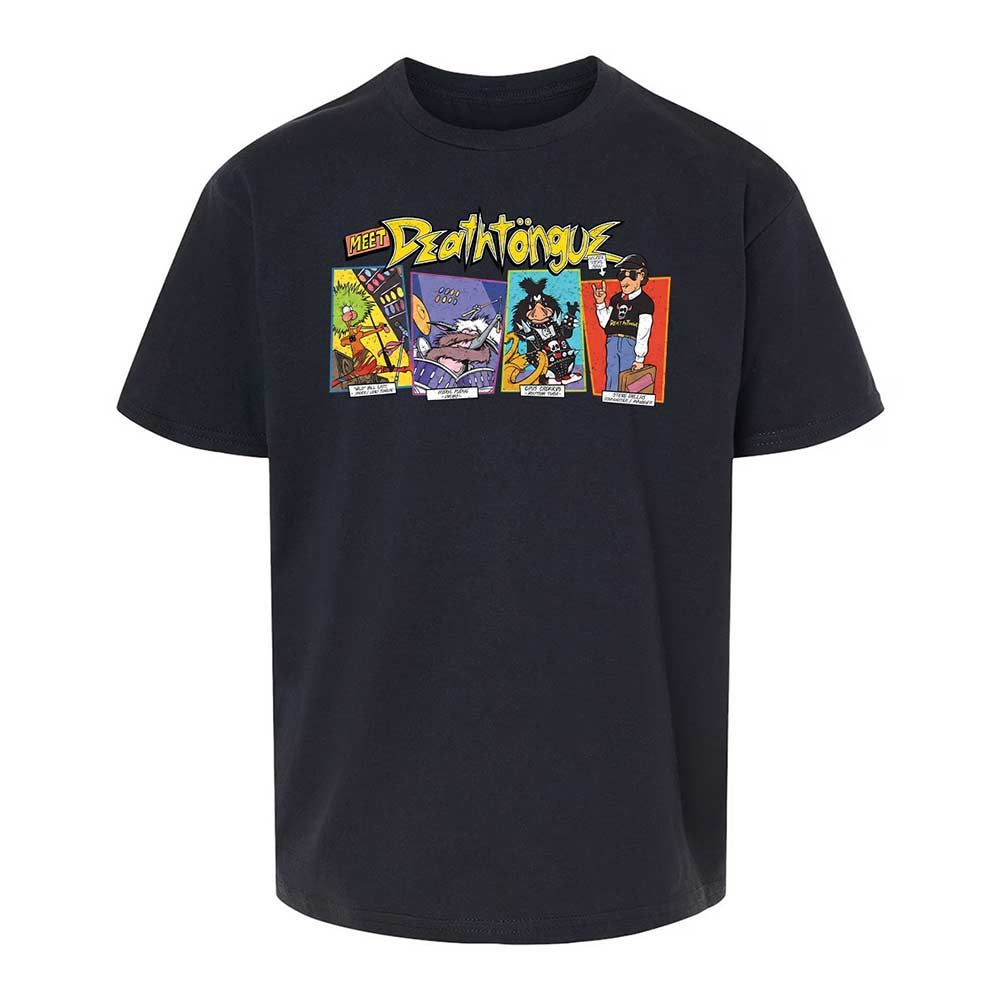 Kids T-Shirt - XANZYKRX - Black - 1