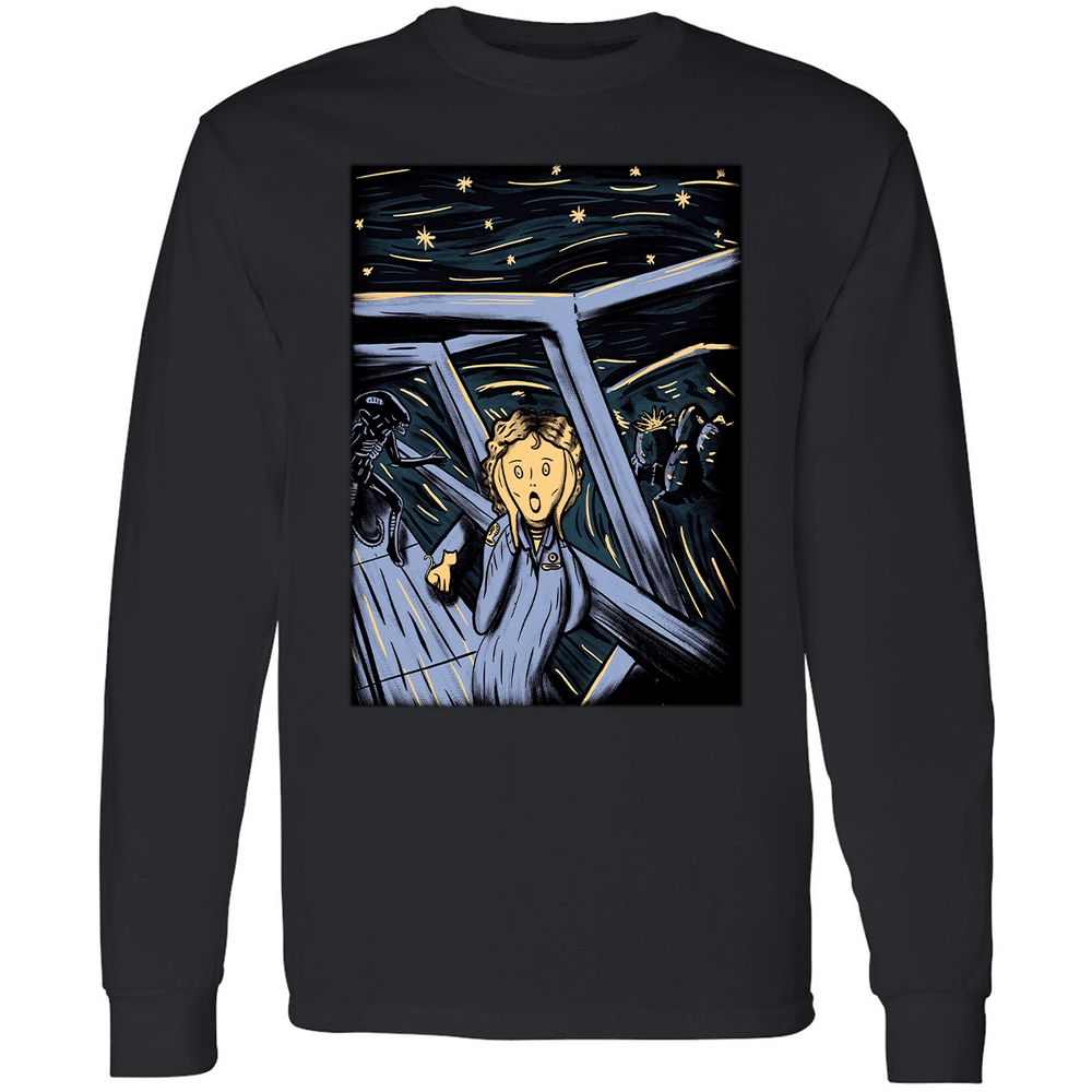 Long Sleeve T-Shirt - XPWA39ZW - Black - 1