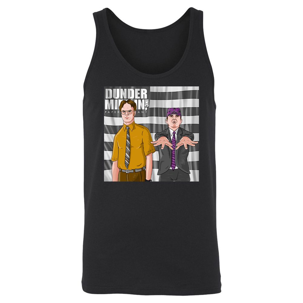 Unisex Jersey Tank - EX6RDTJ9 - Black - 1