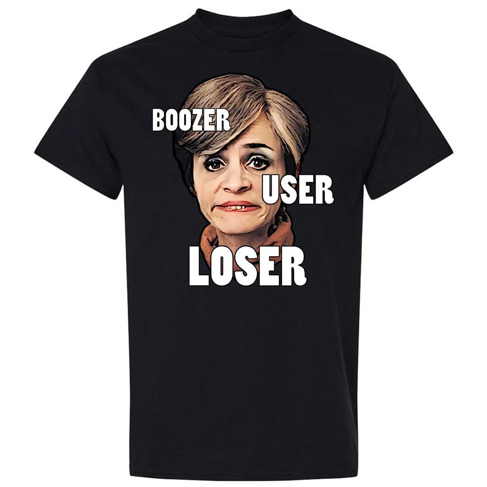 I was a boozer, a user, and a loser - Black - 1