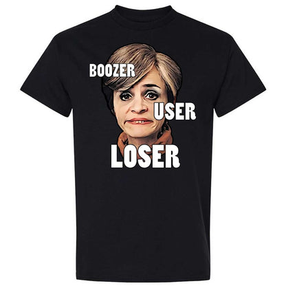 I was a boozer, a user, and a loser - Black - 1