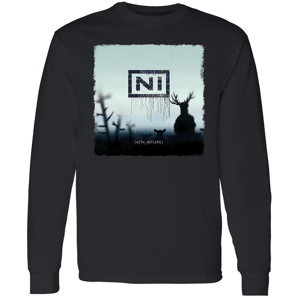 Long Sleeve T-Shirt - VUP1Y71Q - Black - 1