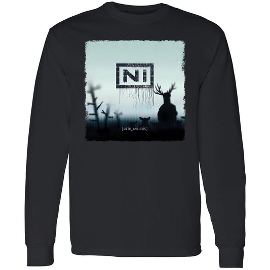 Long Sleeve T-Shirt - VUP1Y71Q - Black - 1