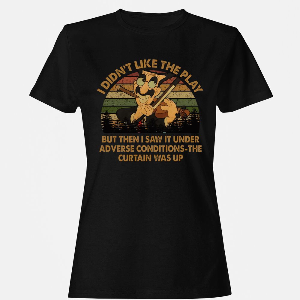 Women's T-Shirt - PBXHG331 - Black - 1
