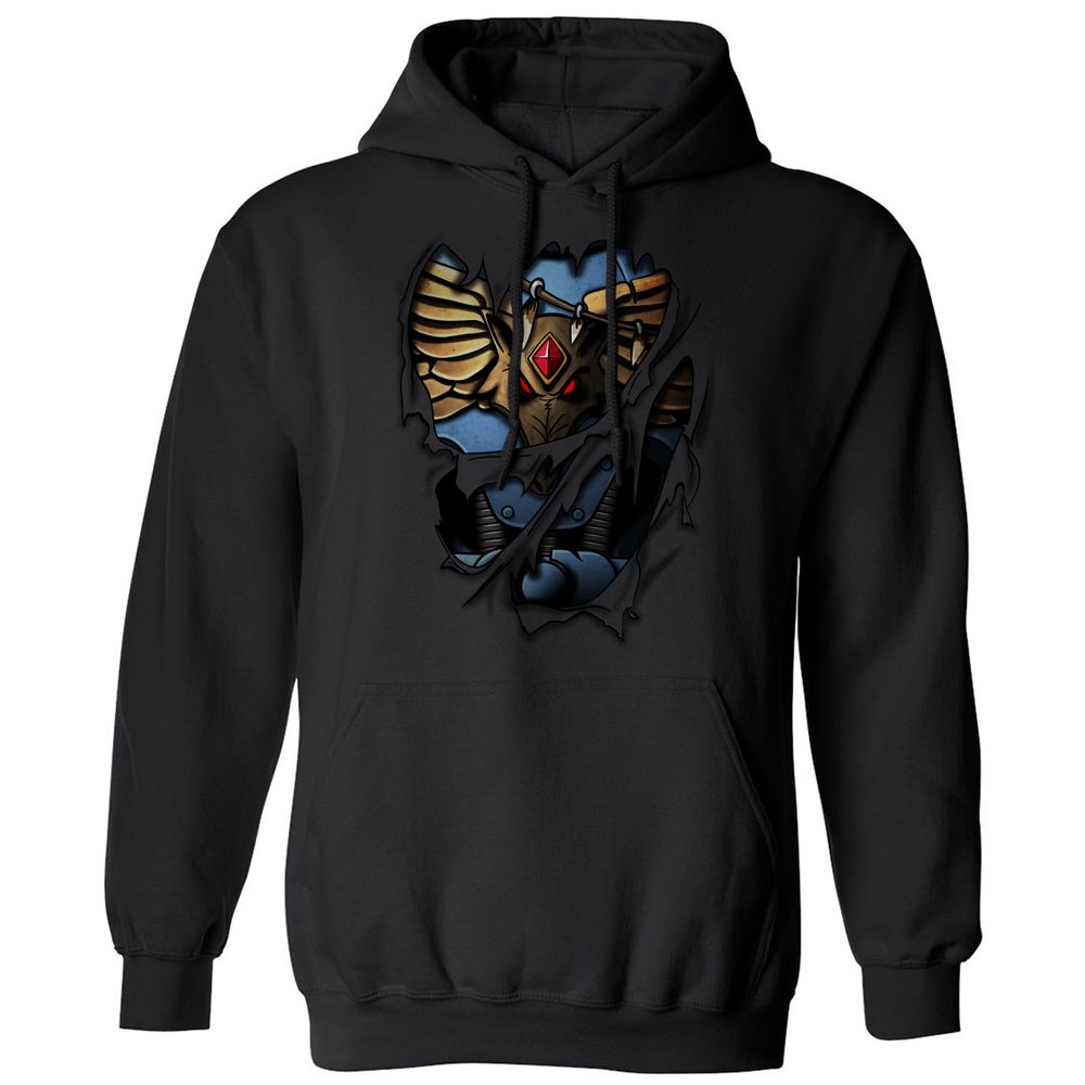 Classic Unisex Hoodie - XQG14YLM - Black - 1