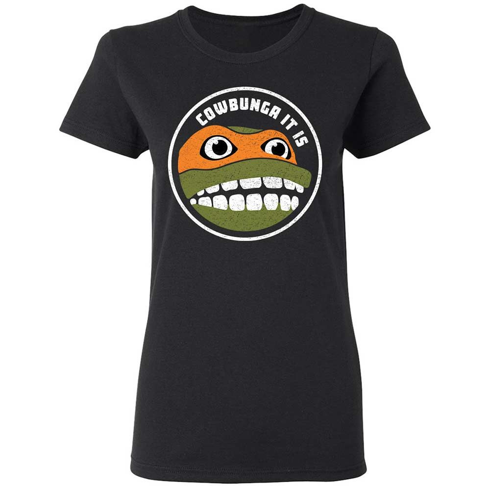 Women's T-Shirt - P1ZZEAFT - Black - 1