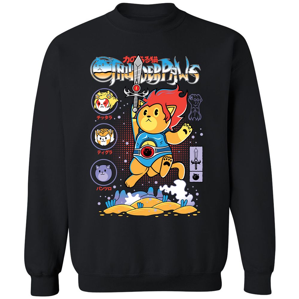 Classic Unisex Sweatshirt - LLHT91CT - Black - 1