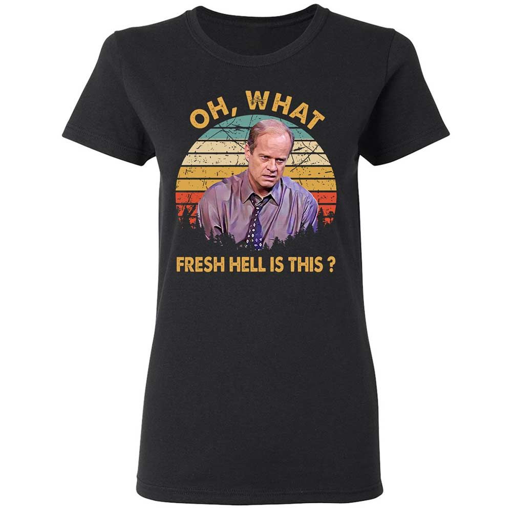 Oh What Fresh Hell Is This - Black - 1