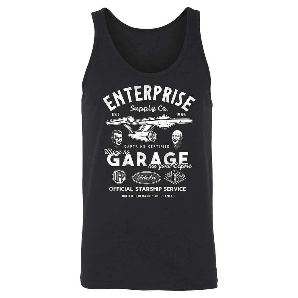 Unisex Jersey Tank - WZKTUMVA - Black - 1