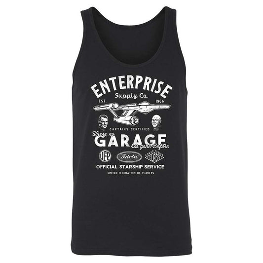 Unisex Jersey Tank - WZKTUMVA - Black - 1