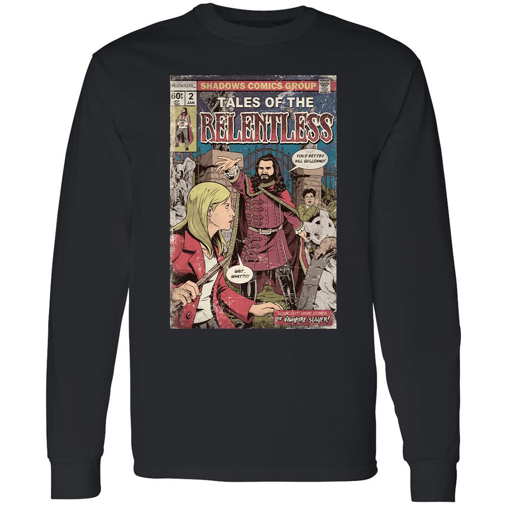 Long Sleeve T-Shirt - ALLQZLDL - Black - 1