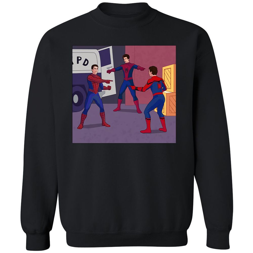 Classic Unisex Sweatshirt - JNZWC4FQ - Black - 1