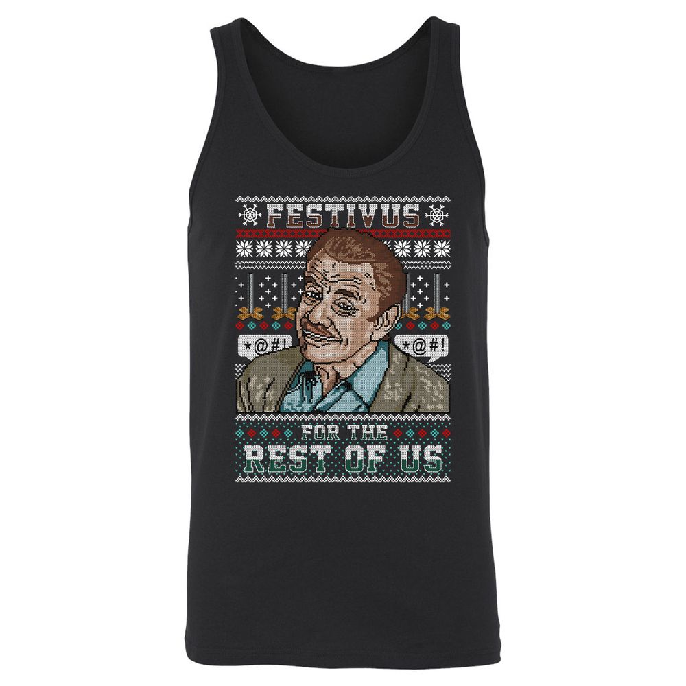 Unisex Jersey Tank - VMBJUR9Q - Black - 1
