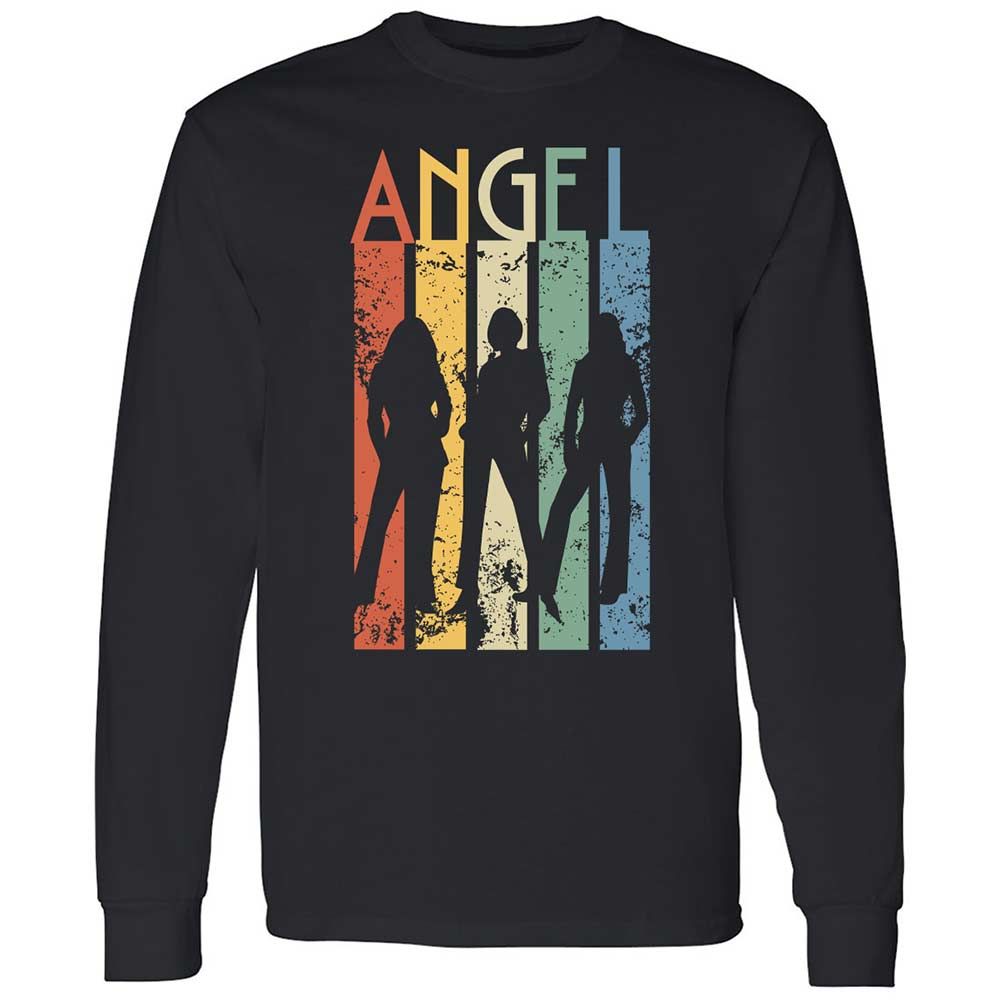 Long Sleeve T-Shirt - WJ6KZSRD - Black - 1