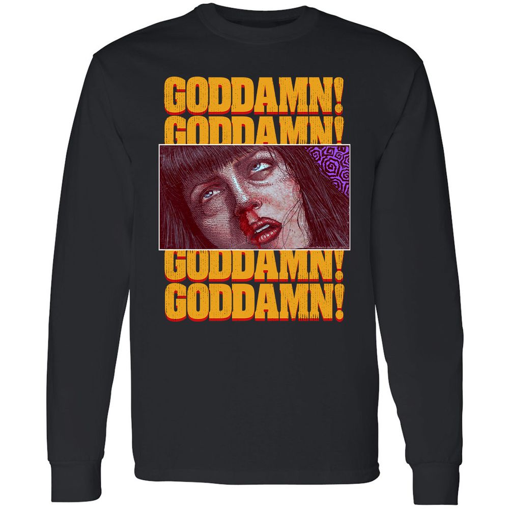 Long Sleeve T-Shirt - 2HR612TN - Black - 1