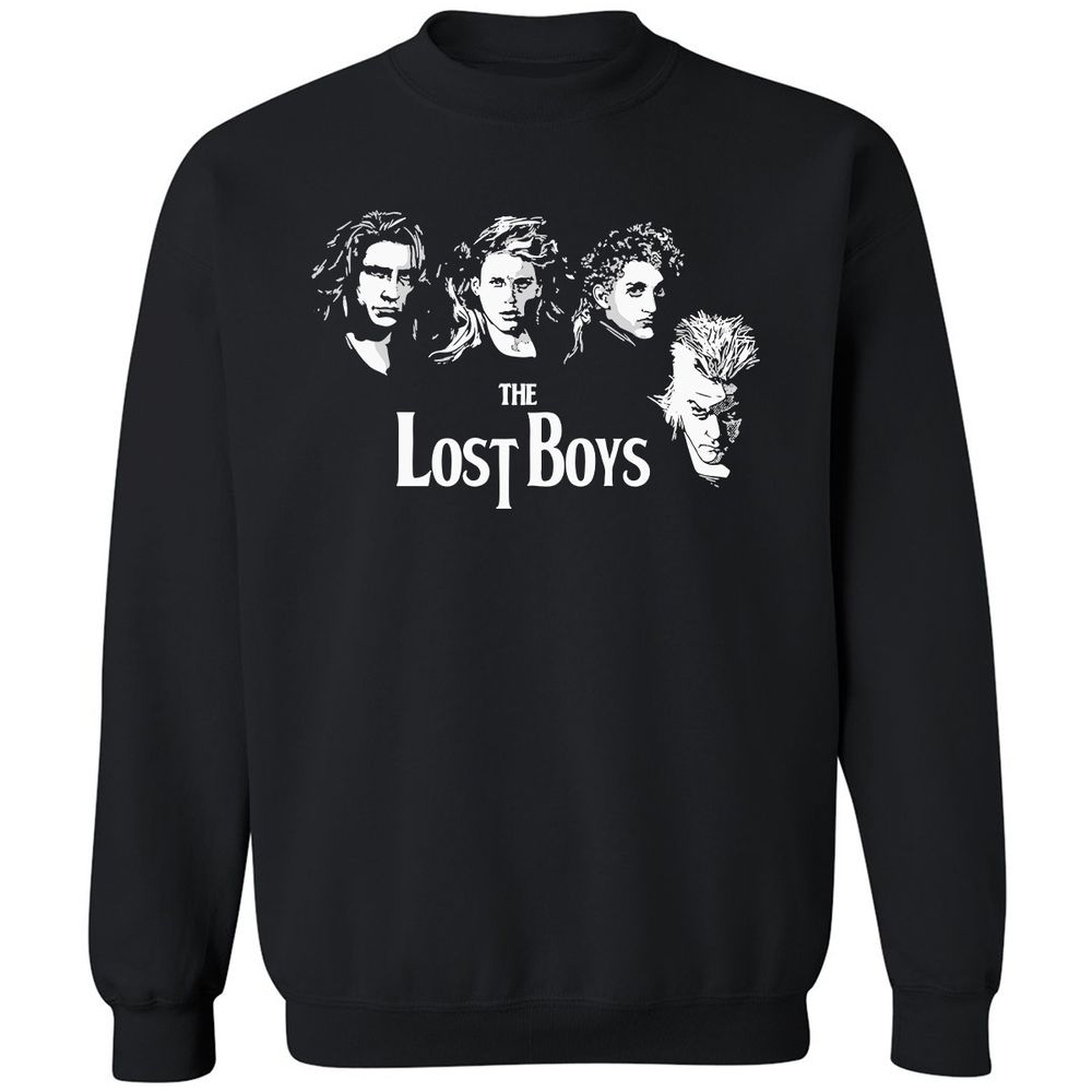 Classic Unisex Sweatshirt - AD38RQKY - Black - 1