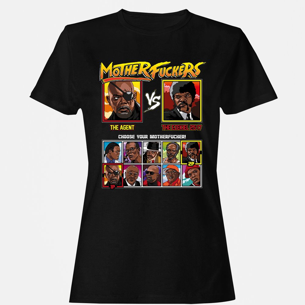 Women's T-Shirt - 5ZS42QG2 - Black - 1