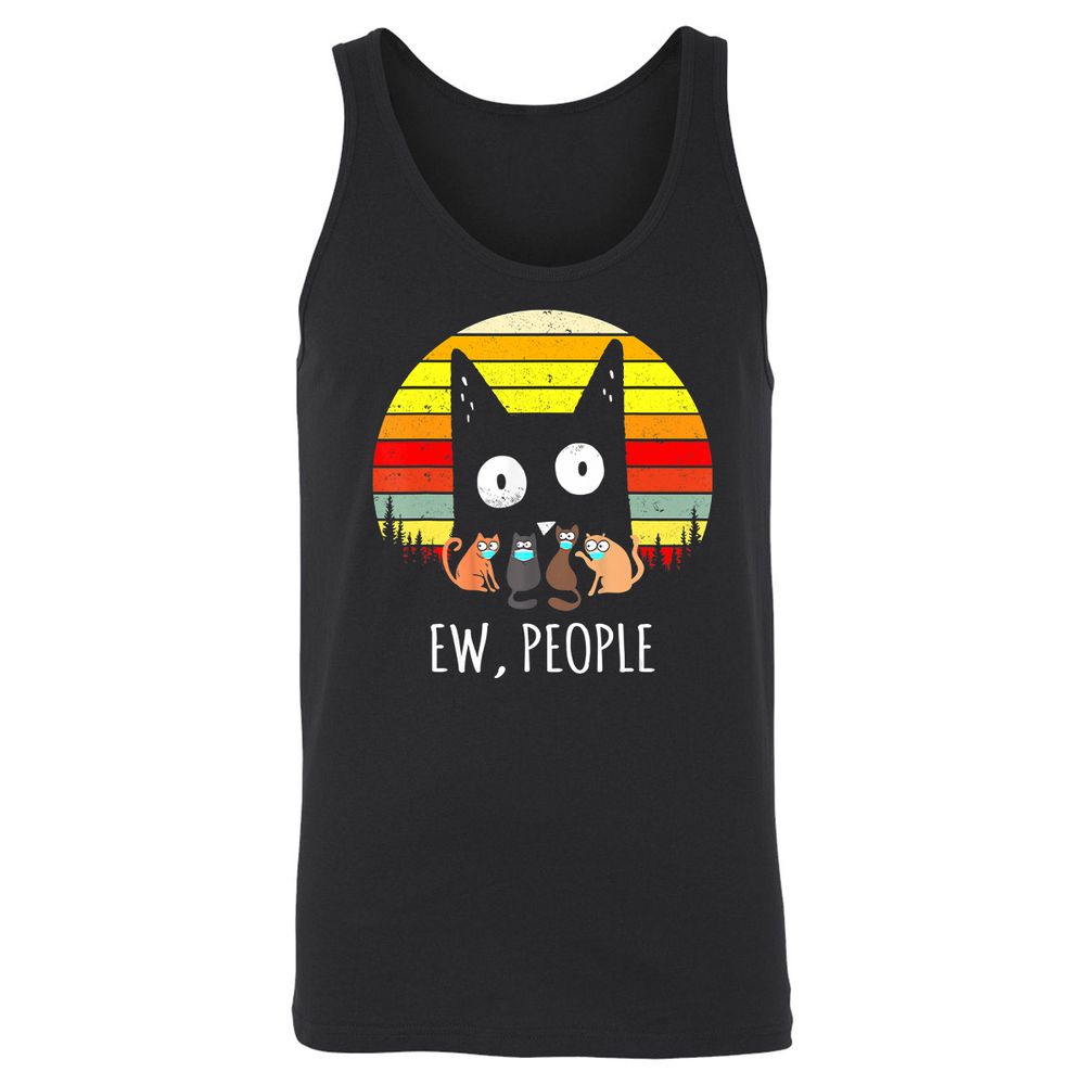 Unisex Jersey Tank - EGWR8JSX - Black - 1
