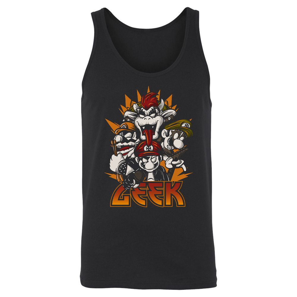 Unisex Jersey Tank - 3R3N26V8 - Black - 1