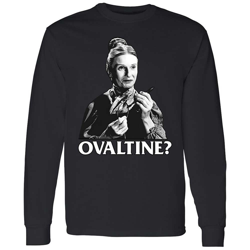 Long Sleeve T-Shirt - 6RF1CC4H - Black - 1