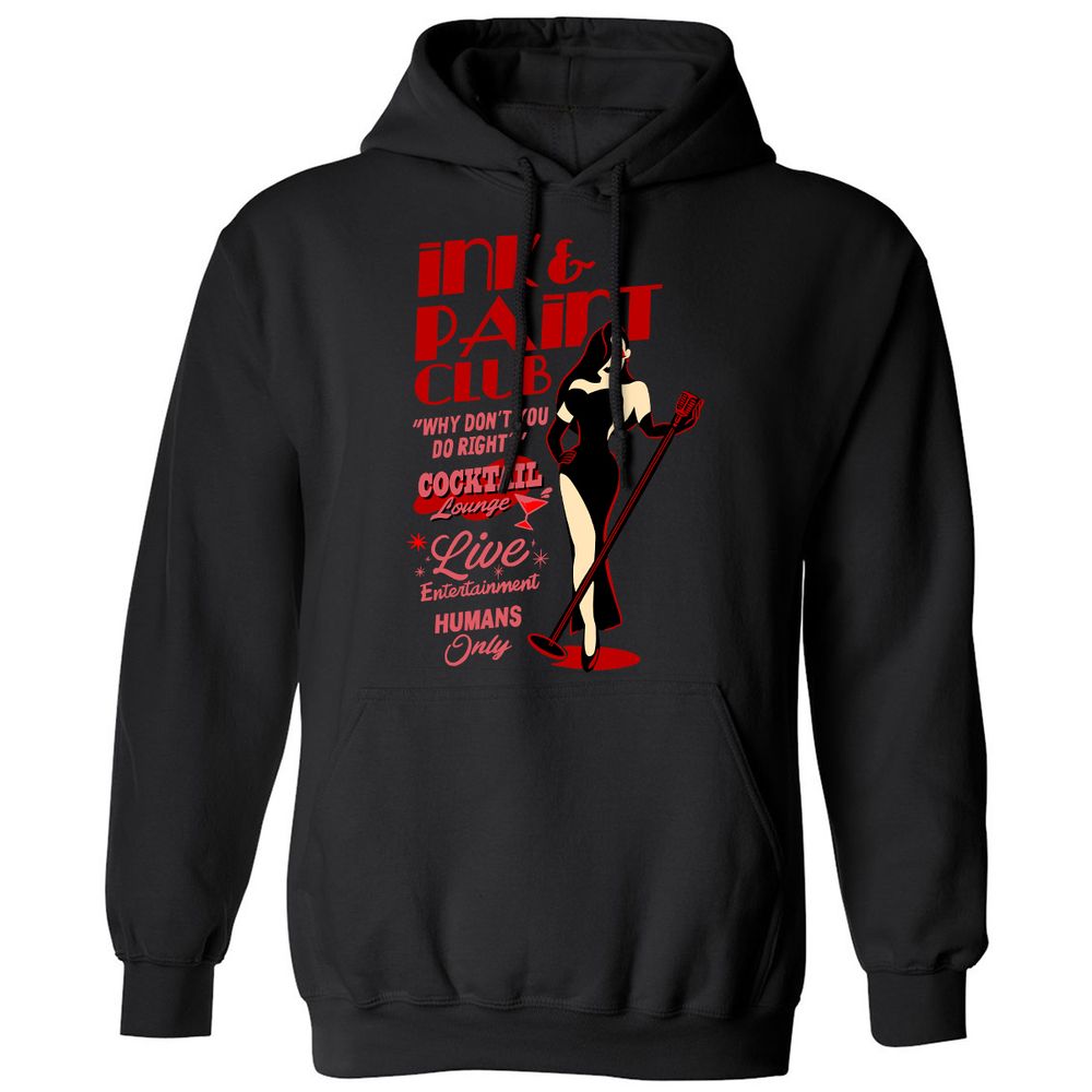 Classic Unisex Hoodie - Y9EJ1TUE - Black - 1
