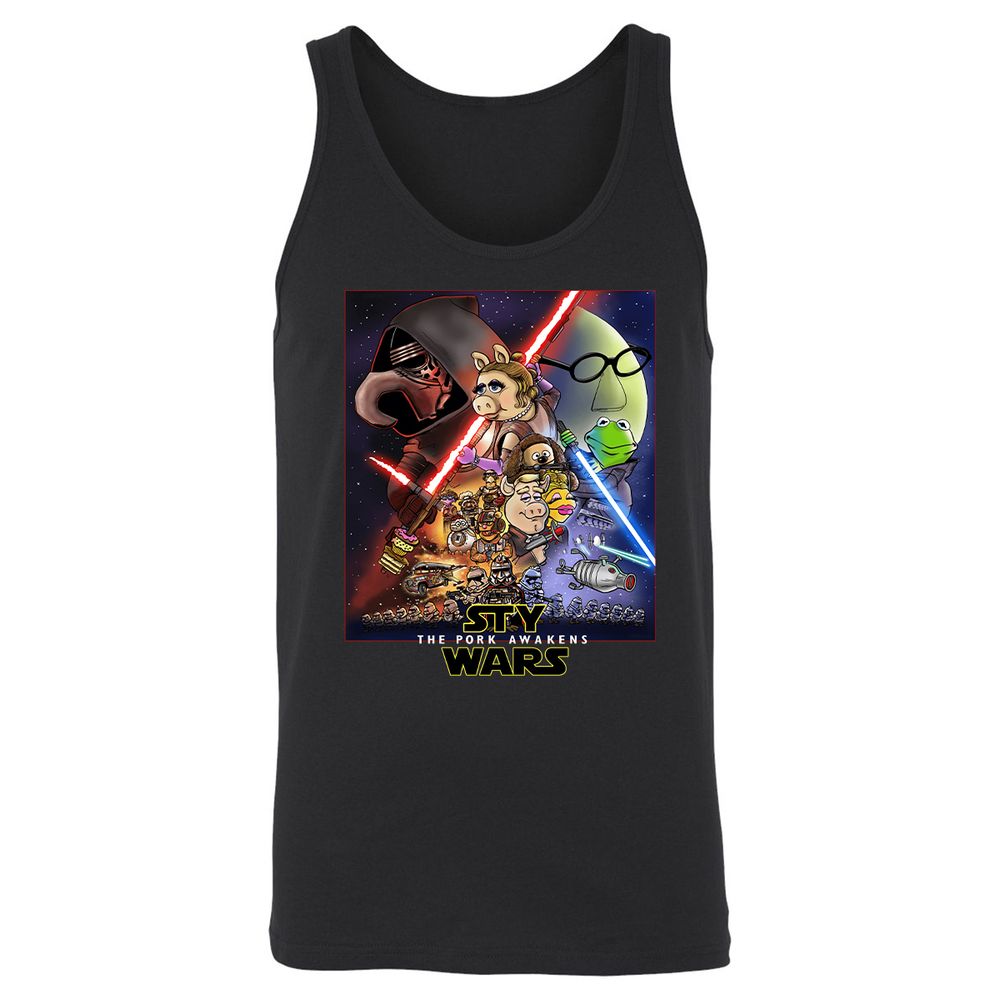 Unisex Jersey Tank - 7V4WMG58 - Black - 1