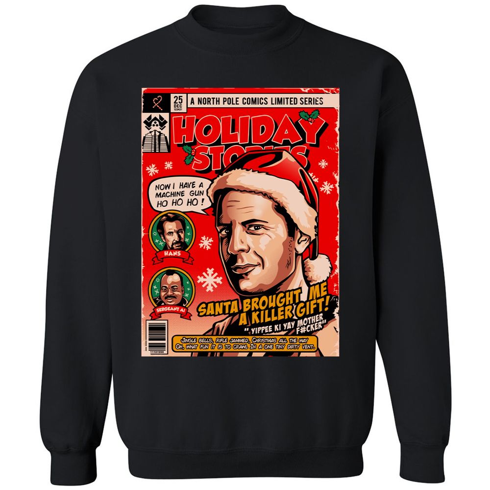 Classic Unisex Sweatshirt - QM6HP2PY - Black - 1