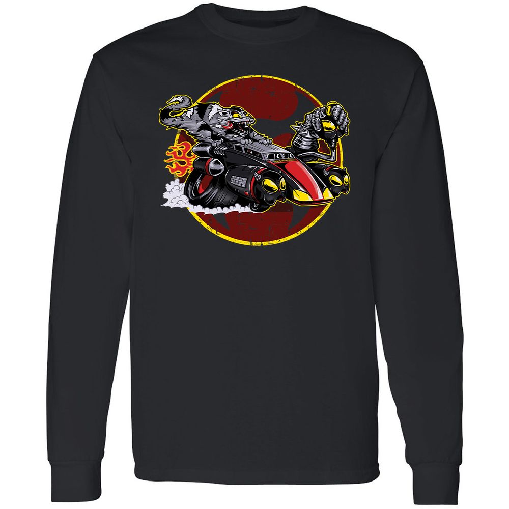 Long Sleeve T-Shirt - 56ETCBNB - Black - 1