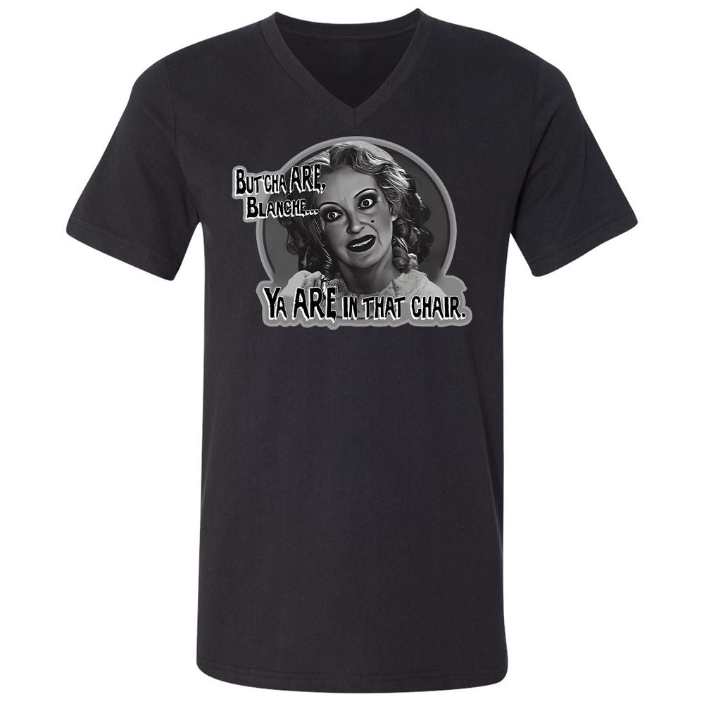 Unisex V-Neck T-Shirt - A5ZWCLLR - Black - 1