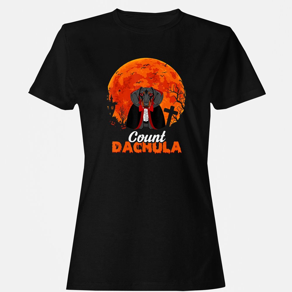Women's T-Shirt - UFXZJDSA - Black - 1