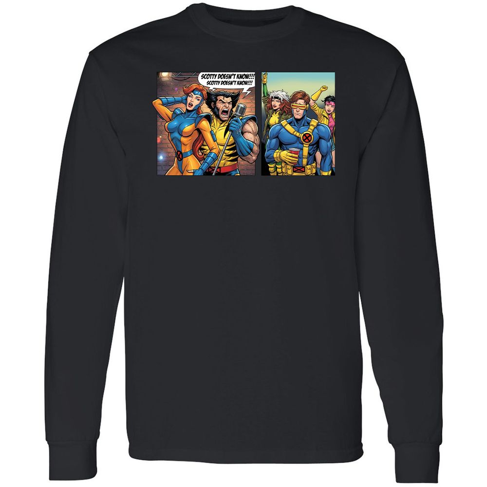 Long Sleeve T-Shirt - 9T4ANNYE - Black - 1