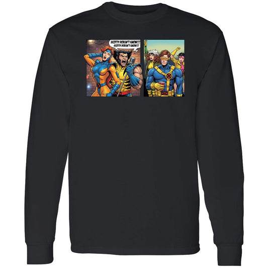 Long Sleeve T-Shirt - 9T4ANNYE - Black - 1