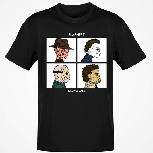 Classic Unisex T-Shirt - LE5F8AWK - Black - 1